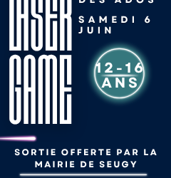 Sortie Ados : Laser Game, Fast Food et Soirée Jeux – Samedi 6 juin 2026