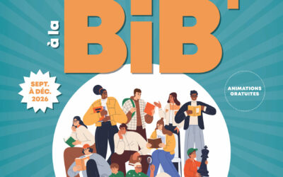 Les Samedis à la Bib’ : découvrez le programme de septembre à décembre 2026 ! 📚